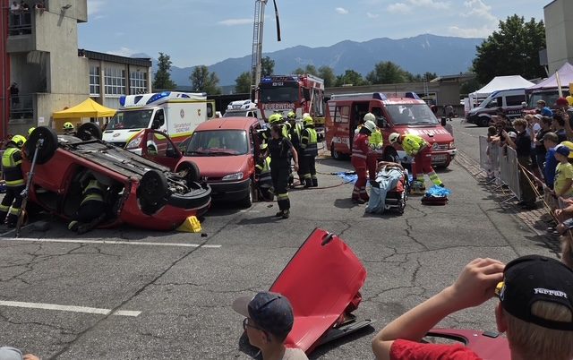 Feuerwehr-Schauübung – Foto: ZSV